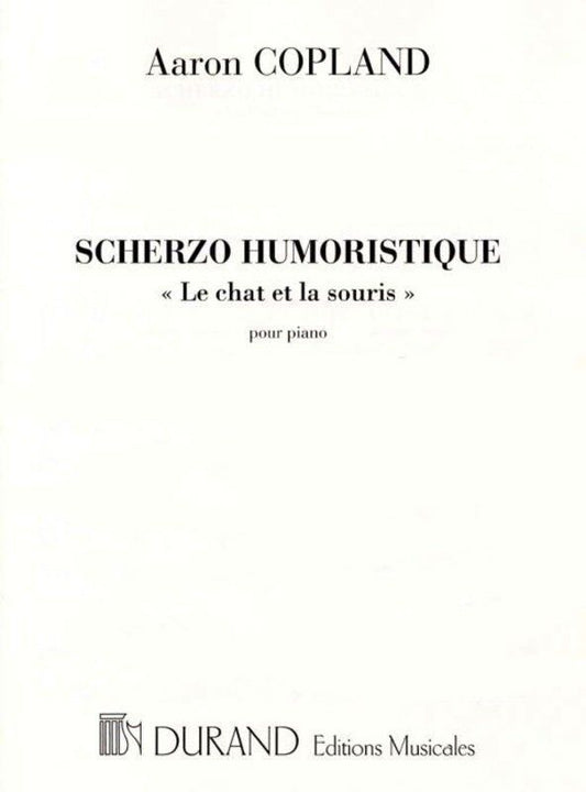 Copland - Cat and Mouse for Piano, Scherzo Humoristique, Piano Solo, Durand Editions, 1 Page