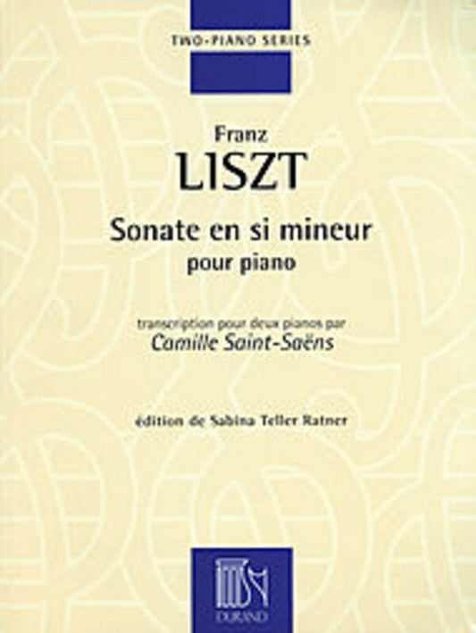 Sonata B Min 2 Pianos 4 Hands Book