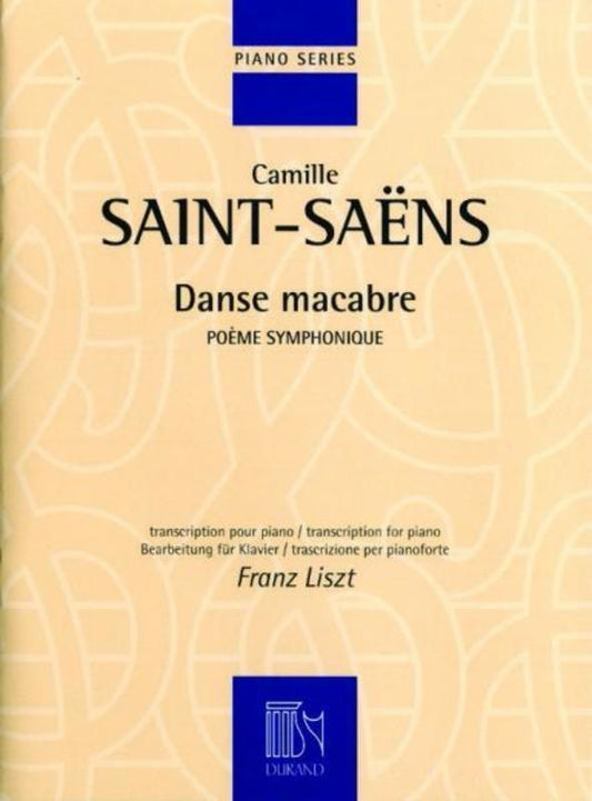 Danse Macabre Op 40 Arr Liszt Piano Book
