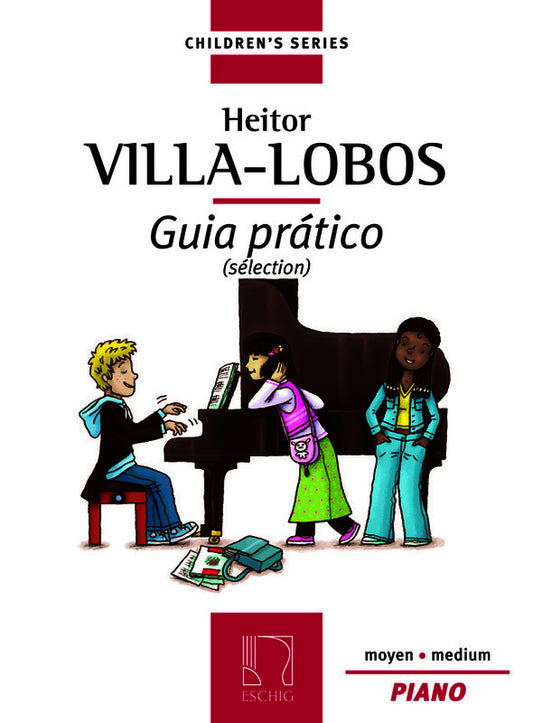 Villa-Lobos - Guia Pratico Album Selection Piano Softcover Book (Piano)