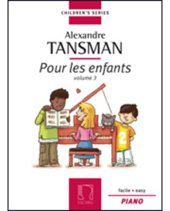 Tansman - Pour Les Enfants Vol 3 Book