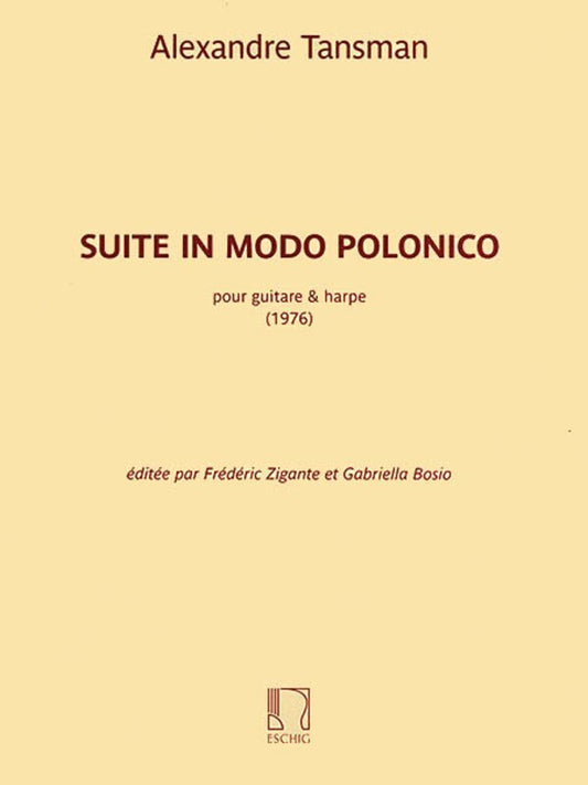 Suite In Modo Polonico Guitar And Harp Book