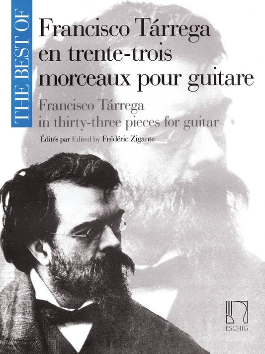 Best Of Tarrega In Thirty Three Pieces For Guitar (Softcover Book)
