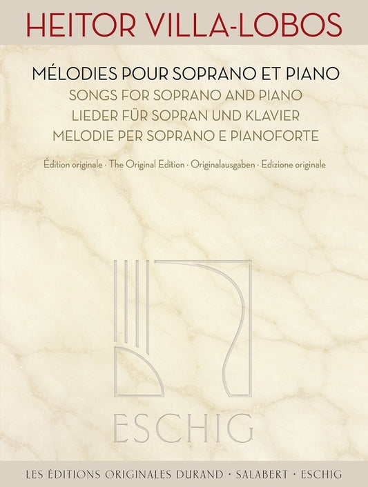 Villa-Lobos - Songs For Soprano/Piano