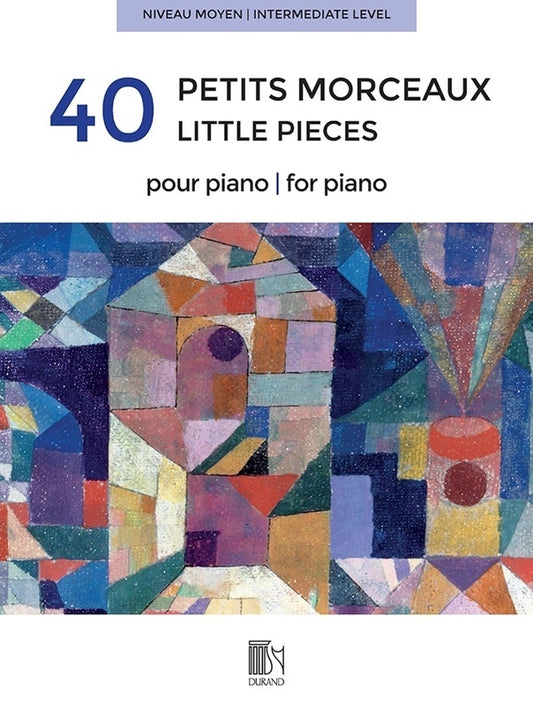 40 Little Pieces For Piano Intermediate Level Softcover Book (Piano)