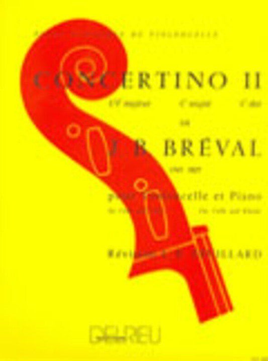 Breval Concertino No 2 in C Major for Cello and Piano