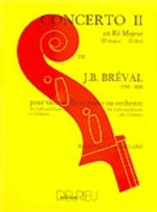 Breval - Concerto No. 2 in D for Cello and Piano
