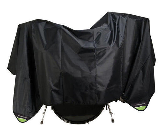 On Stage DTA1088 Drum Kit Nylon Dust Cover with Weighted Corners, 80" x 108", Weather-Resistant, UV Protection