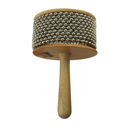 Drumfire DFP-CAB11-NGL 11.5cm Wood Cabasa with Metal Beads and Handle