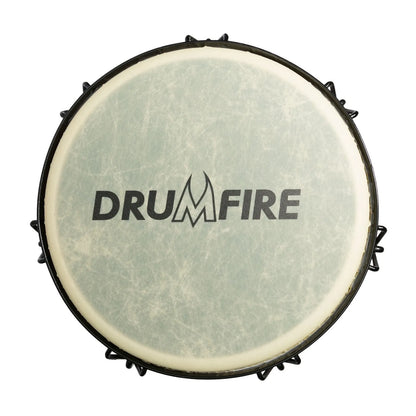 Drumfire 12" Tuneable Djembe with Synthetic Head and Gig Bag - Multicolour — view 3