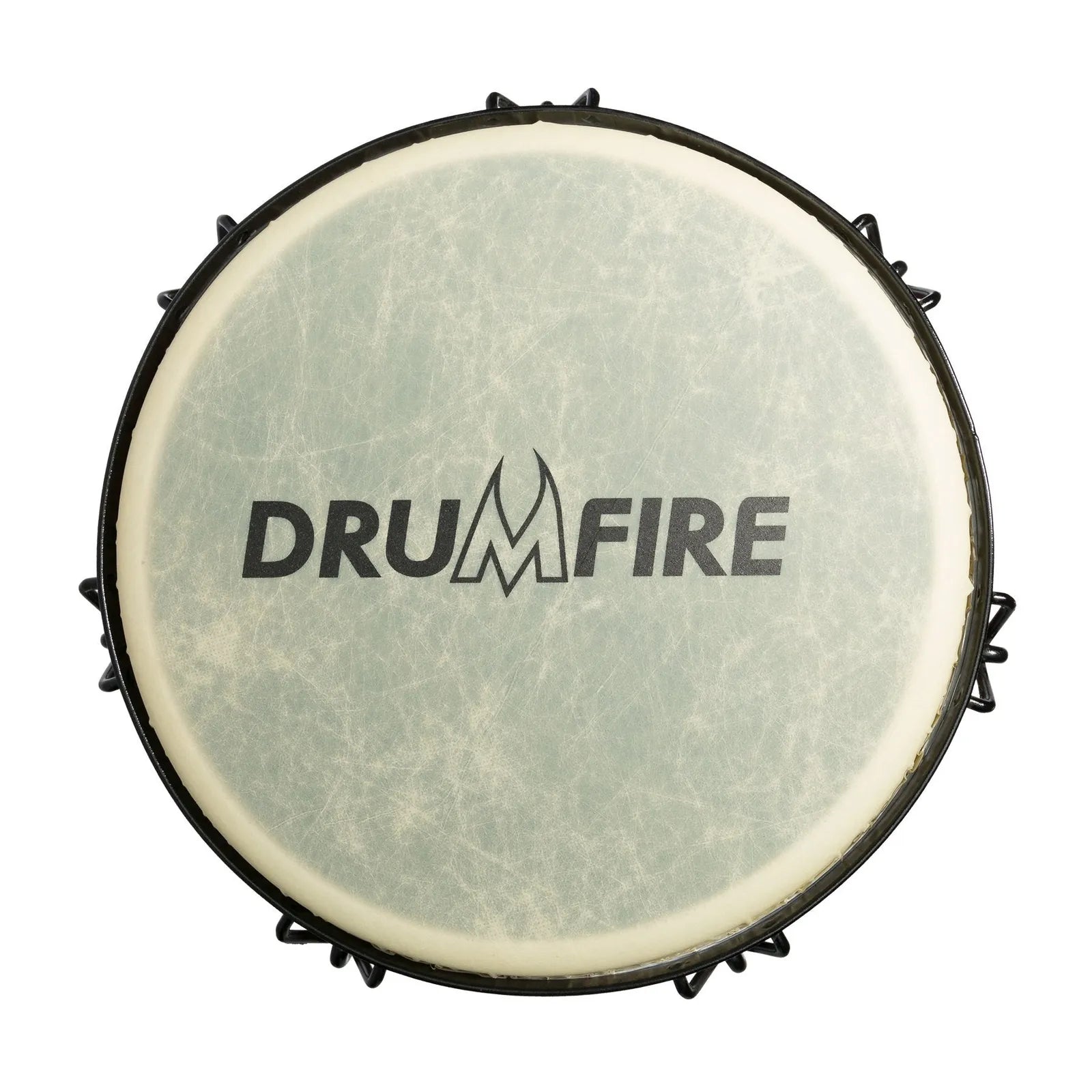 Drumfire 12" Tuneable Synthetic Head Djembe with Gig Bag - Multicolour — view 3