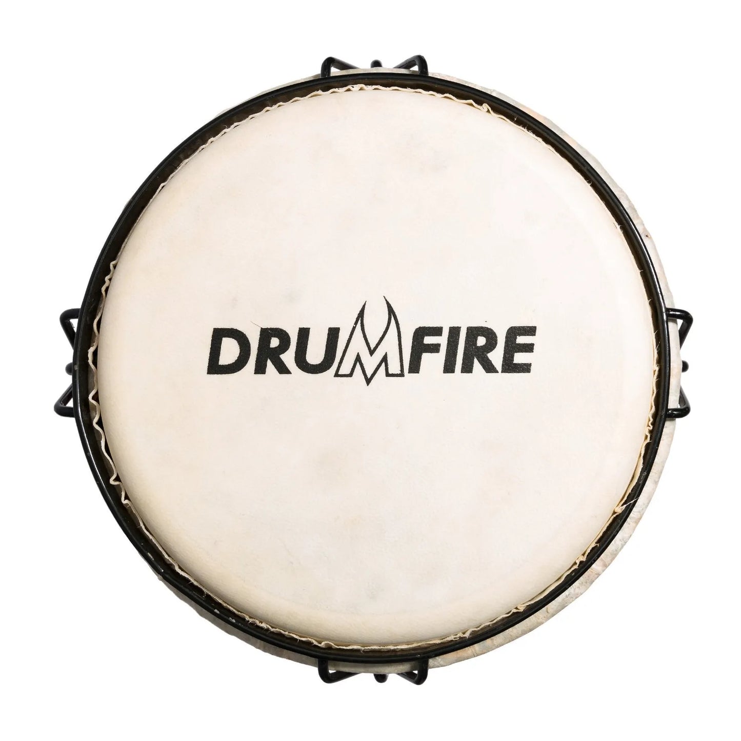 Drumfire 8" Tuneable Djembe with Natural Hide Head and Gig Bag — view 3
