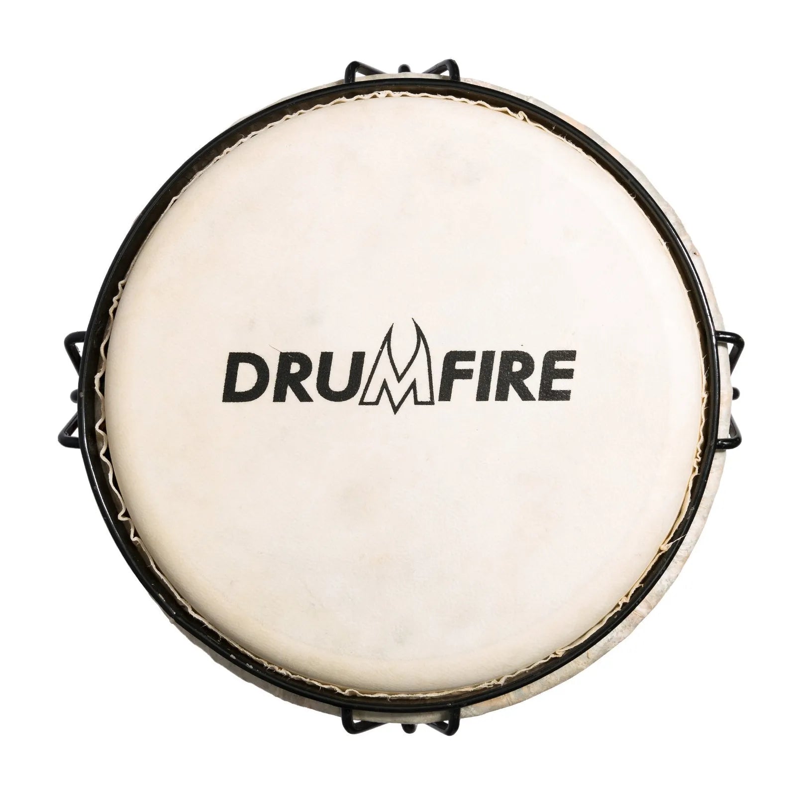 Drumfire 8" Tuneable Djembe with Natural Hide Head and Gig Bag — view 3