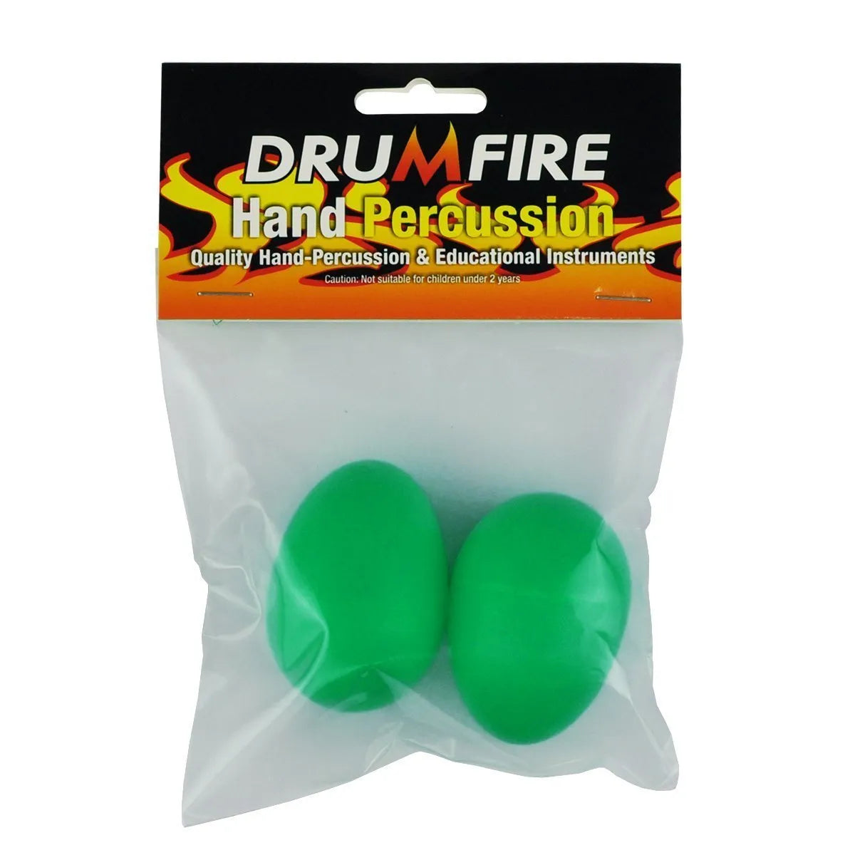 Drumfire DFP-ESK-GRS Egg Shaker Pair - Green — view 2