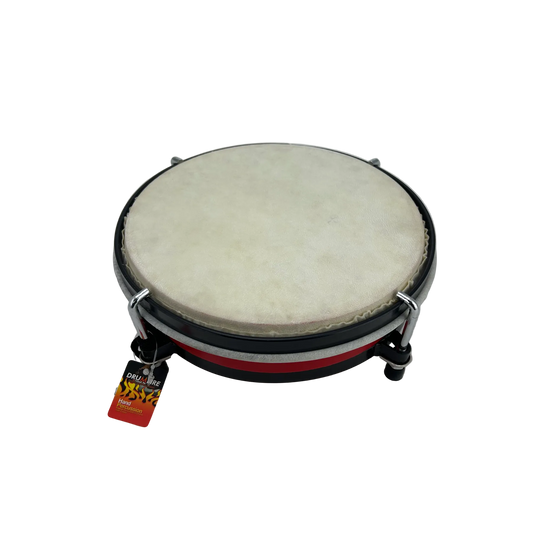 Drumfire 8" Tunable Hand Drum with Steel Baseplate and Non-Slip Rubber
