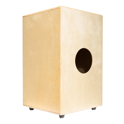 Drumfire Cherry Wood Front Cajon with Gig Bag - 495mm Height, 295mm Width, 317mm Depth, 4kg Weight, Rugged Marine Ply Construction — view 4