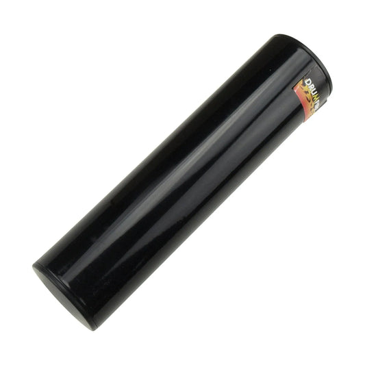 Drumfire DFP-MS25-BLK 8" Cylindrical Metal Shaker - Black