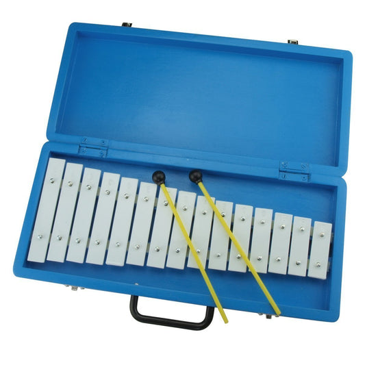 Drumfire Metallophone in Wooden Case