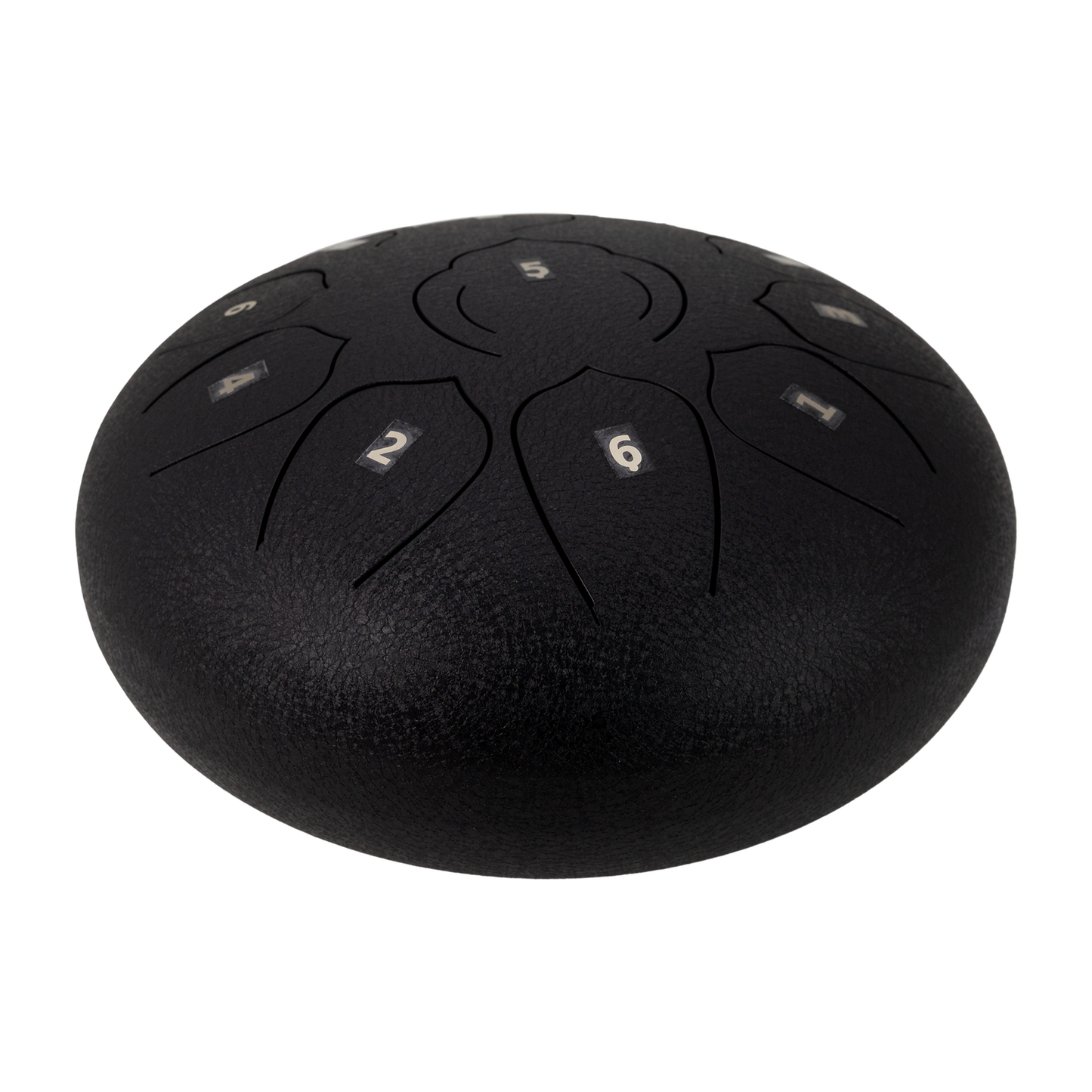 Drumfire 10" 11 Note Tongue Drum with Case - Black