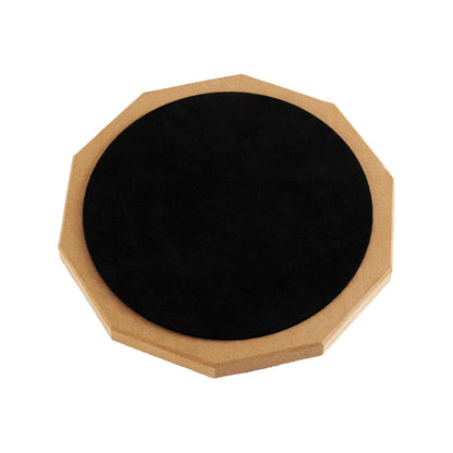 On Stage 8" Hexagonal Drum Practice Pad - Grey Rubber Surface with M6 Mount — view 5