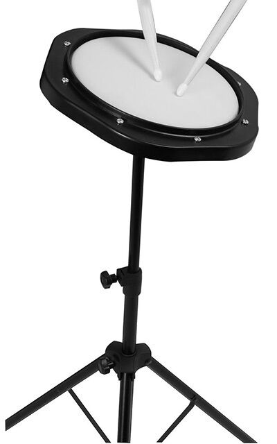 On-Stage 8" Practice Pad Kit with Adjustable Stand and Gig Bag — view 2