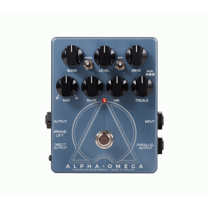 Darkglass Alpha Omega Bass Distortion Pedal