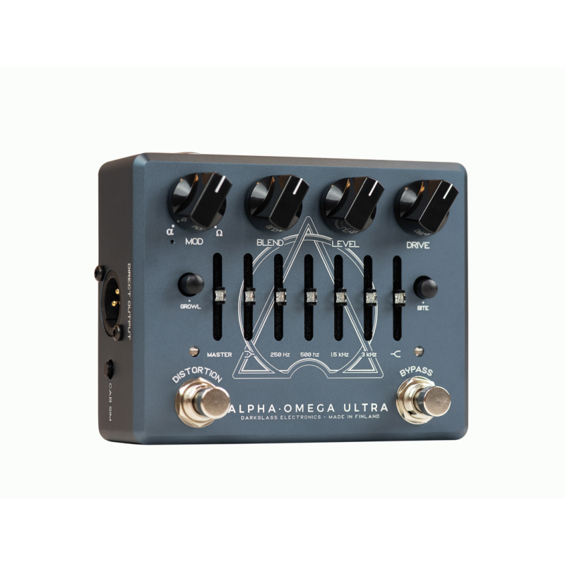 Darkglass Alpha Omega Ultra Bass Preamp Pedal with Aux Input — view 4