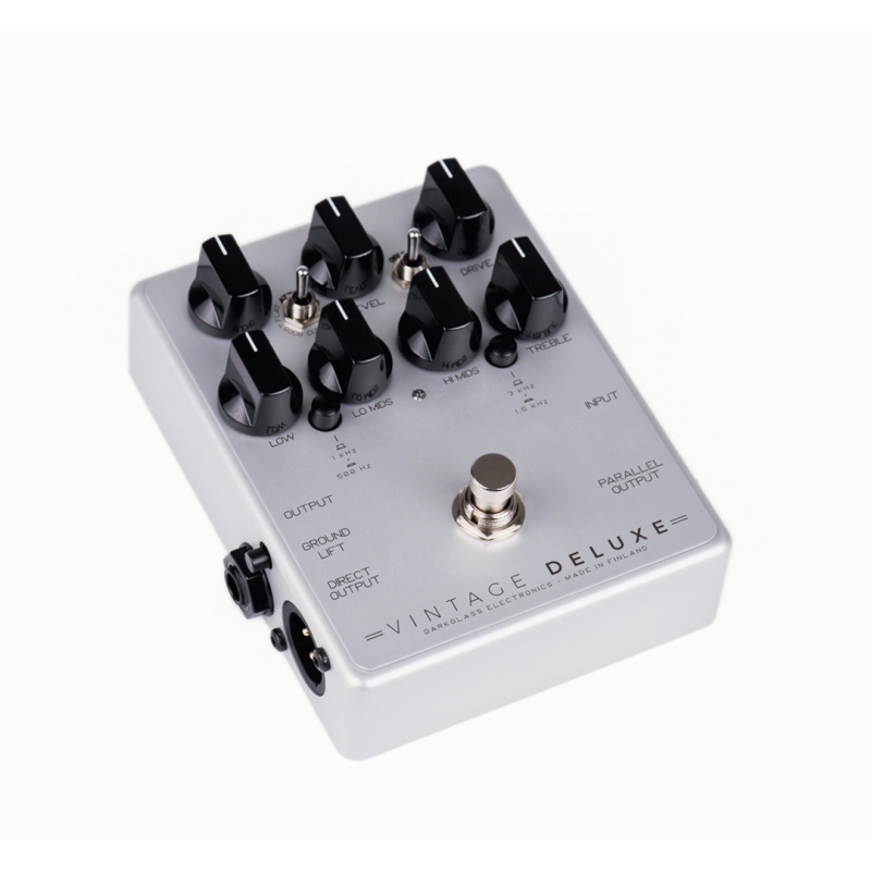 Darkglass Vintage Deluxe 3.0 Pedal with 4-Band EQ and Balanced Line Driver