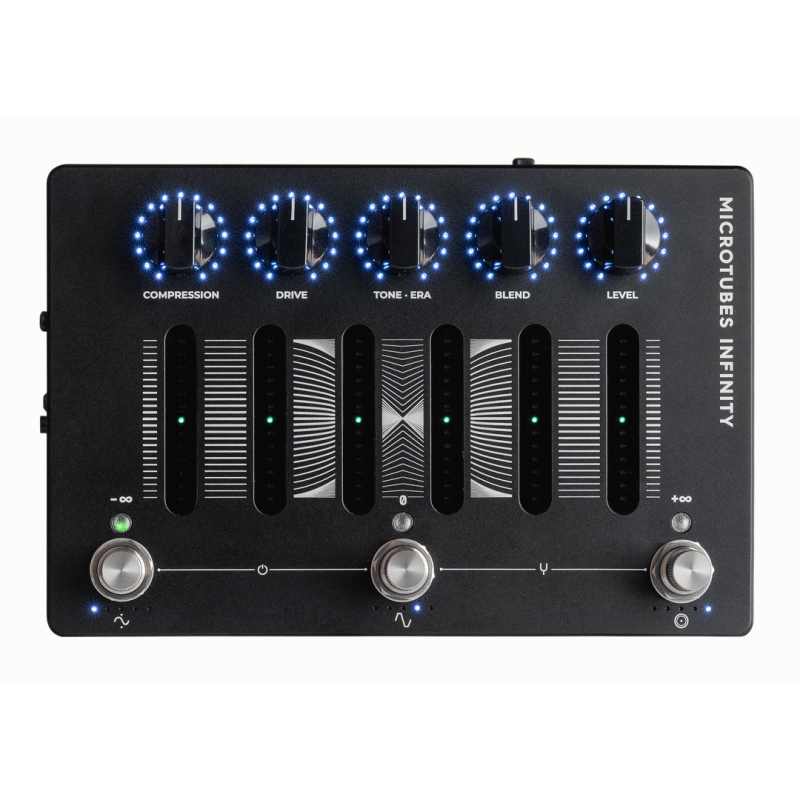 Darkglass Microtubes Infinity Distortion Pedal & Interface with Multiband Compression