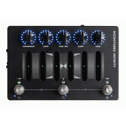 Darkglass Microtubes Infinity Distortion Pedal & Interface with Multiband Compression