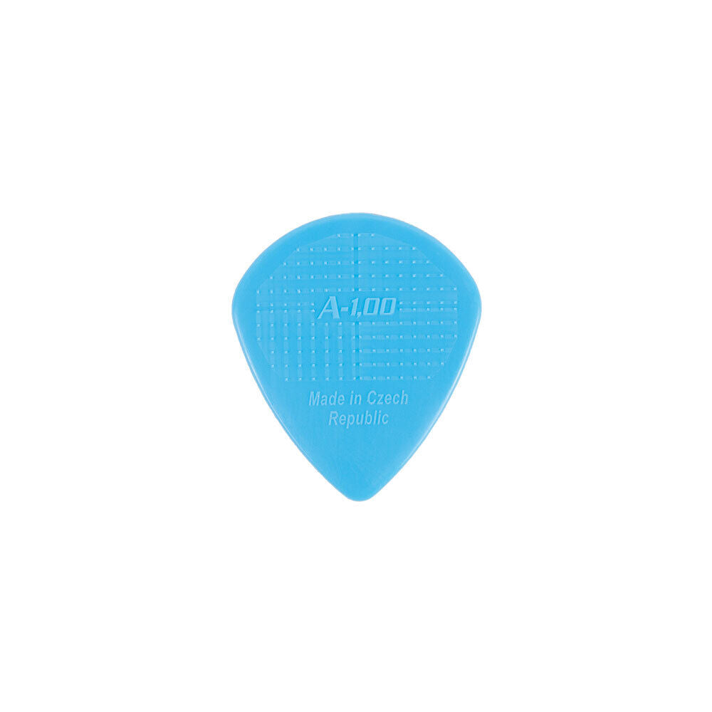 Janicek D-Grip Jazz-A Series Sky Blue Guitar Picks 1.00mm - 36 Pack — view 2