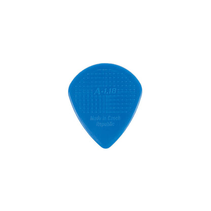 Janicek D-Grip Jazz-A Series Guitar Picks Ocean Blue 1.18mm - 36 Pack — view 2
