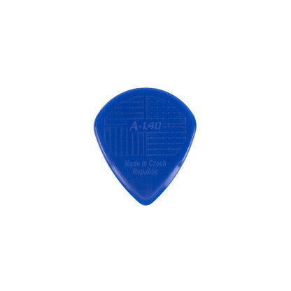 Janicek D-Grip Jazz-A Series Blue Guitar Picks 1.40mm - 36 Pack — view 2