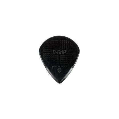 Janicek D-Grip Jazz-C Series Guitar Picks in Black (1.40mm) - 36 Pack