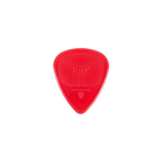 Janicek D-Grip Standard Series Pick in Red (0.73mm)