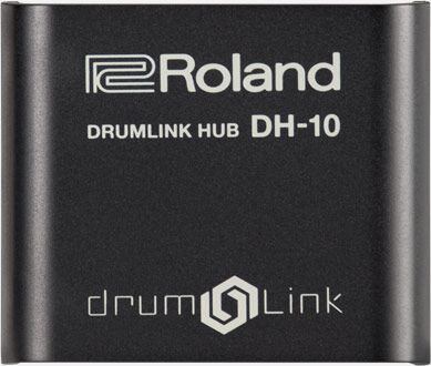 ROLAND DH-10 Drumlink Hub - Wireless Trigger Support for V-Drums, Compatible with TD-50X, TD-27, and SPD-SX PRO, Multi-Adapter Functionality