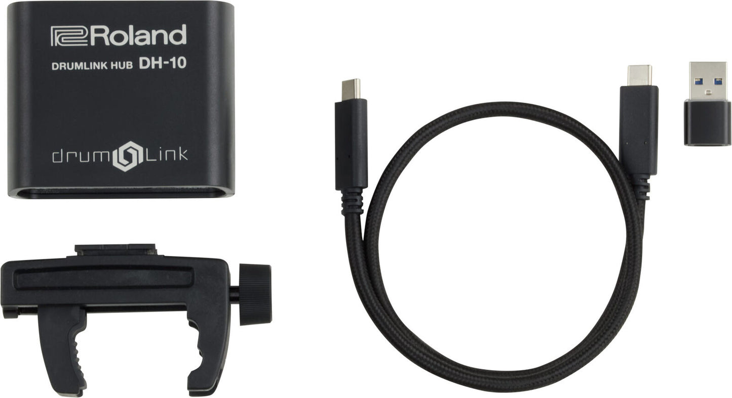 ROLAND DH-10 Drumlink Hub - Wireless Trigger Support for V-Drums, Compatible with TD-50X, TD-27, and SPD-SX PRO, Multi-Adapter Functionality — view 5