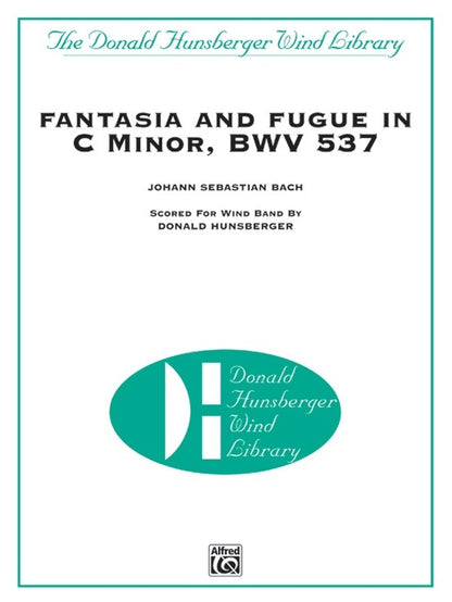Fantasia And Fugue C Min BWV 537 Concert Band Gr 4