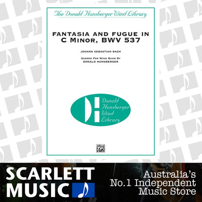Fantasia And Fugue C Min BWV 537 Concert Band Gr 4 — view 2