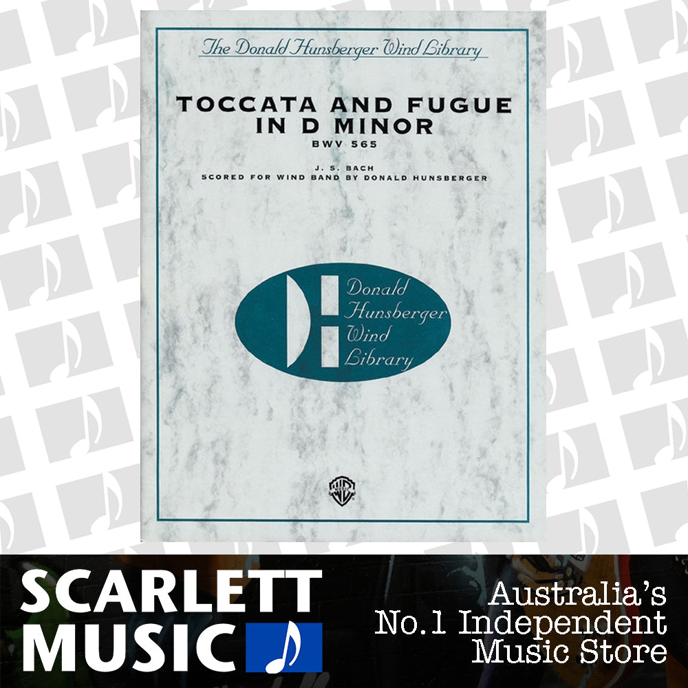 Toccata and Fugue in D Minor BWV 565 Concert Band Grade 6 Score — view 2