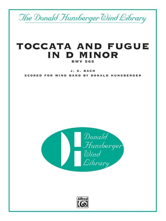 Toccata and Fugue in D Minor BWV 565 Concert Band Sheet Music Grade 6