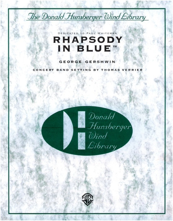 Rhapsody In Blue Concert Band Gr 4.5 Conductor Score