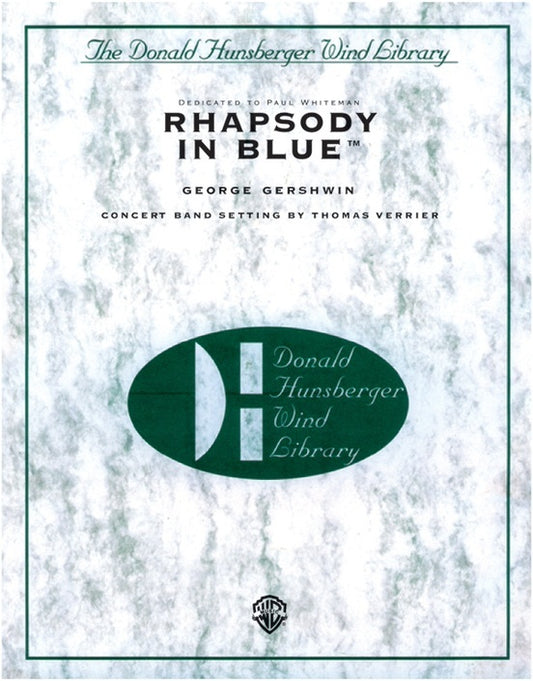 Rhapsody In Blue Concert Band Gr 4.5 Conductor Score