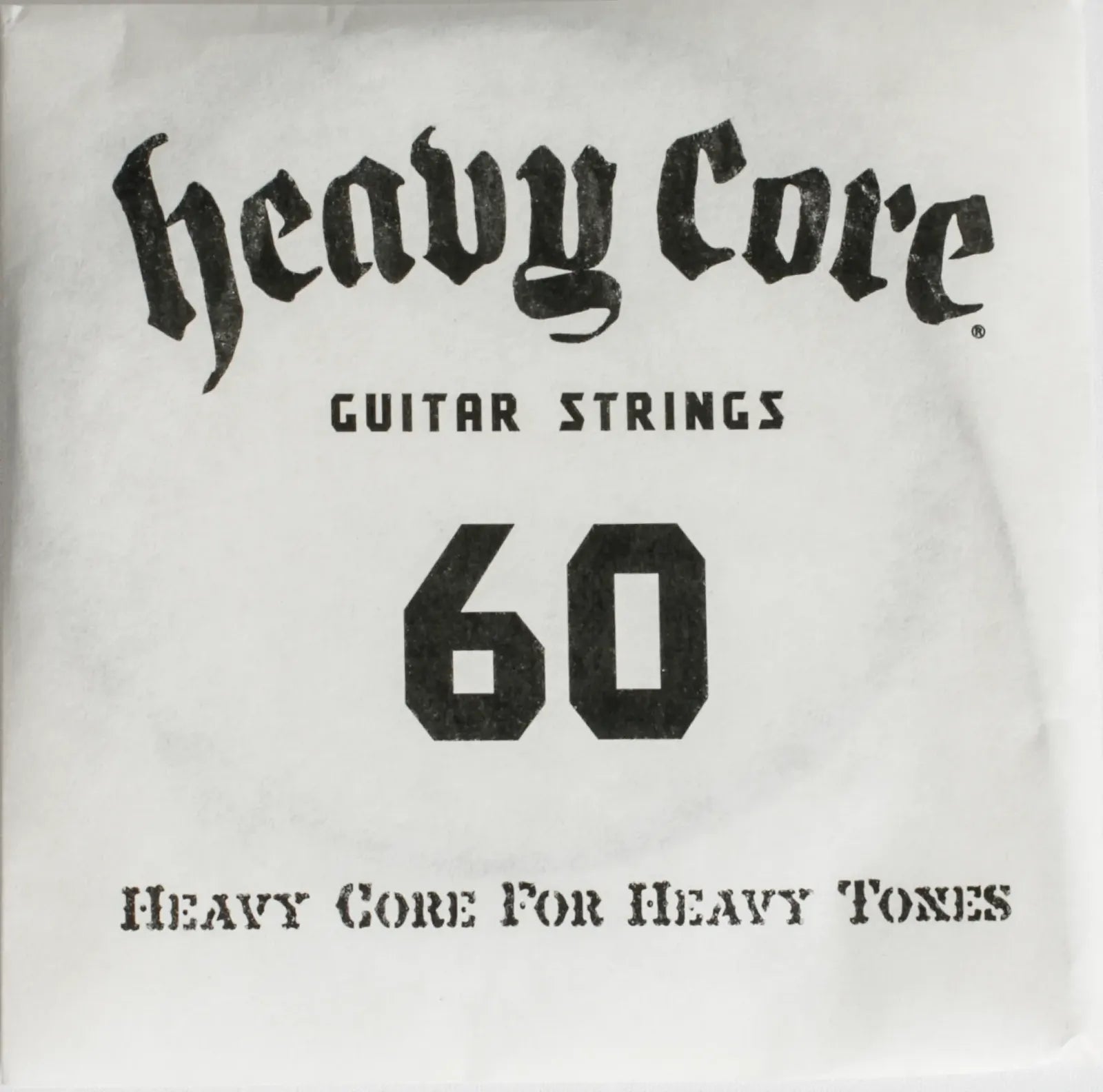 Jim Dunlop .060 Heavy Core Electric Guitar Single String N/R Wound