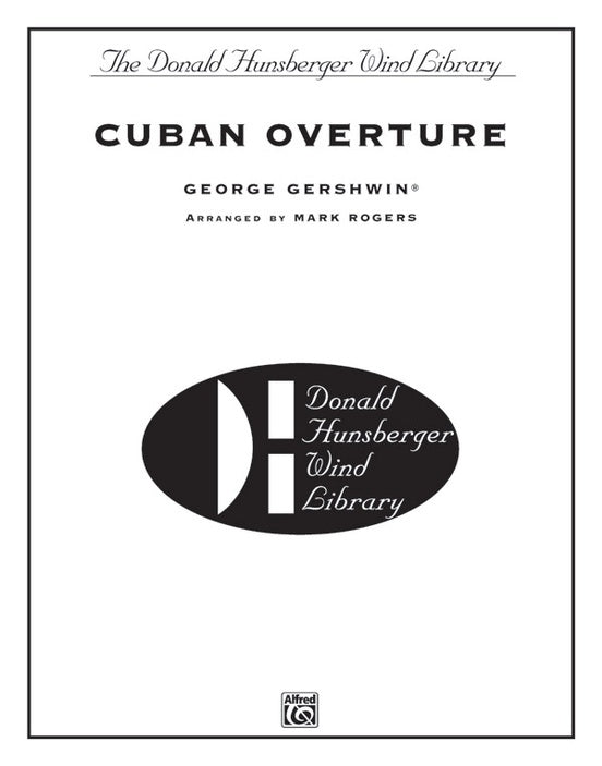 Cuban Overture Concert Band Gr 5 Conductor Score
