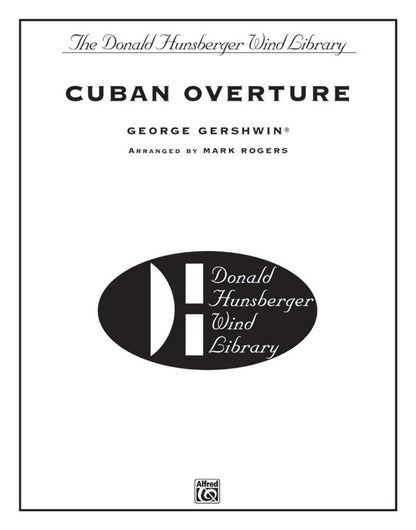 Cuban Overture Concert Band Gr 5 Conductor Score