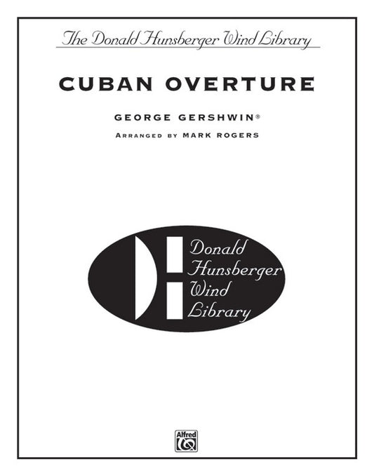 Cuban Overture Concert Band Gr 5 Conductor Score
