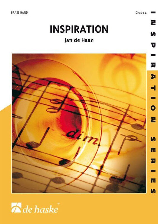 Inspiration for Brass Band BB4 SC/PTS by Jan de Haan, De Haske Publications, 60 pages, Performance, Inspiration and Sovereign Series