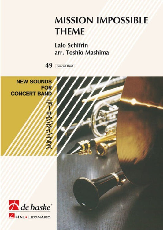 Mission Impossible Theme Concert Band 5 Score/Parts
