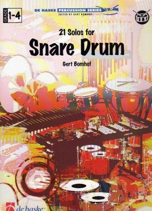 Bomhof 21 Solos for Snare Drum - De Haske Publications